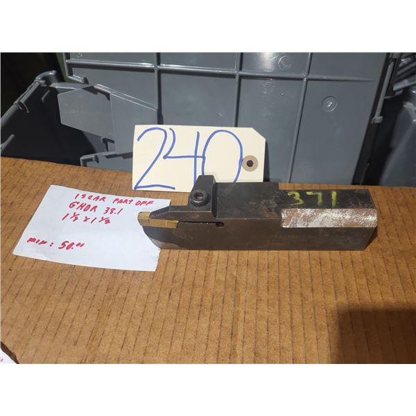 Iscar Part Off Holder GHDR-38.1 1"1/2 x 1"1/2