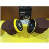 Image 1 : Lot(25) of Velcro Scitch-Brit Disc 6@ with Neiko Hook Pad & 5/8"-11 Pad