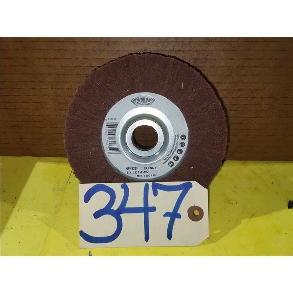 KETO Blend-it (scotch-Brite) Wheel 6" x 1" x 1" Gr. 180