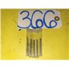 Image 1 : Lot(5) of Carbide Burr shank 1/8"