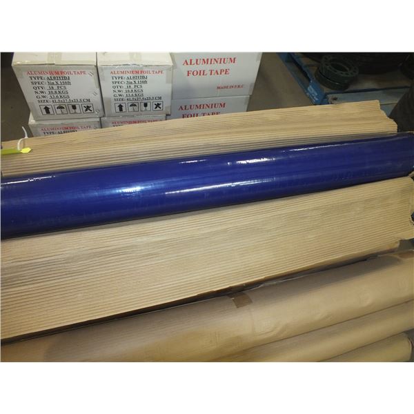 1...4ft Roll Of Blue Skin Shrink Wrap.