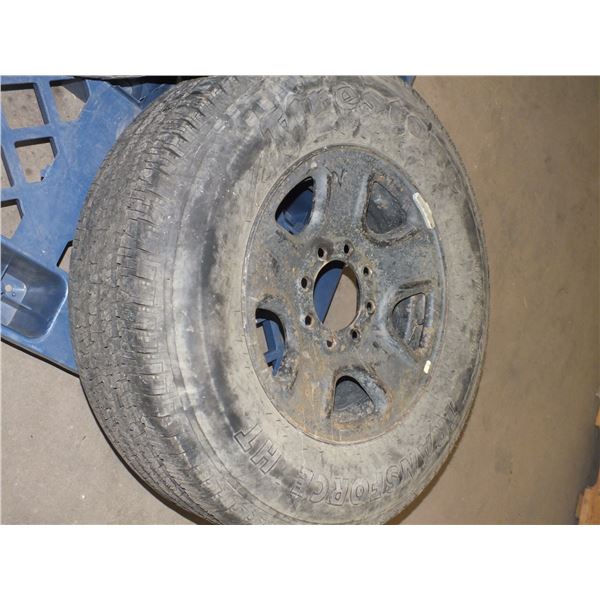 1 Firestone Tire w/ Rim