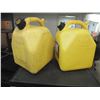Image 1 : Two 5 gal Jerry Cans w/ Traffic Sign