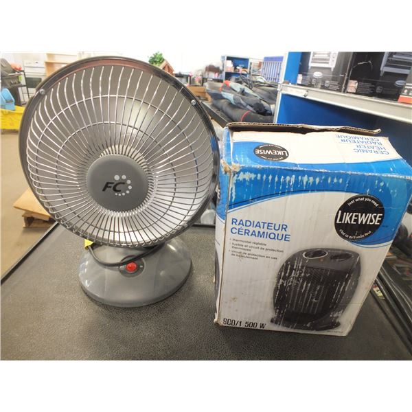 2 Small Space heaters