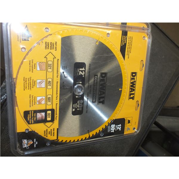Dewalt 12" 80T Saw Blade