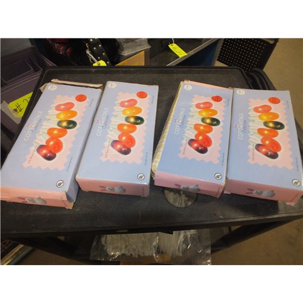 4 Boxes Of Easter String Lights