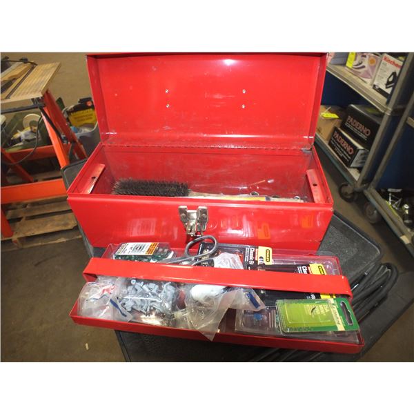 Red Tool Box w/ Contents