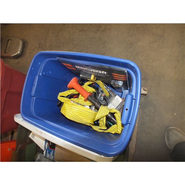 Tote Of Assorted Tools
