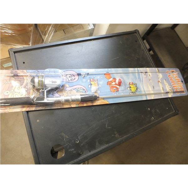 Open Reel Kids Fishing Rod