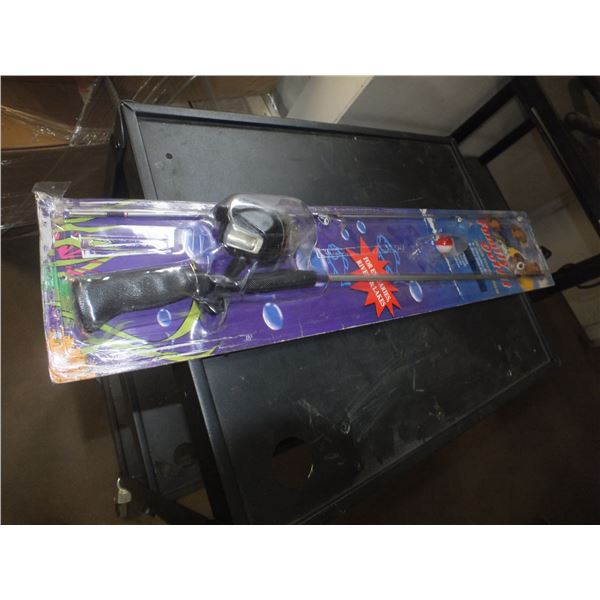 Closed Reel Kids Fishing Rod