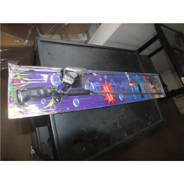 Closed Reel Kids Fishing Rod