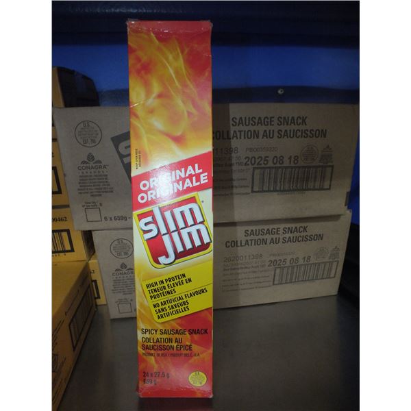 1 Box Of Slim Jims