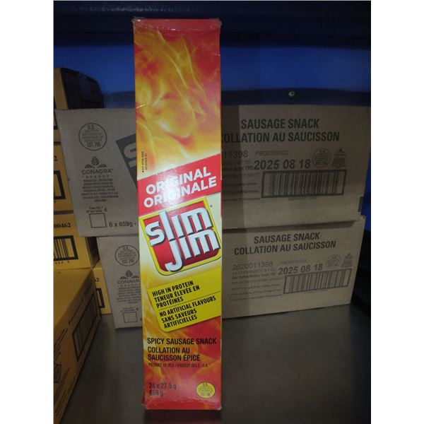 1 Box Of Slim Jims