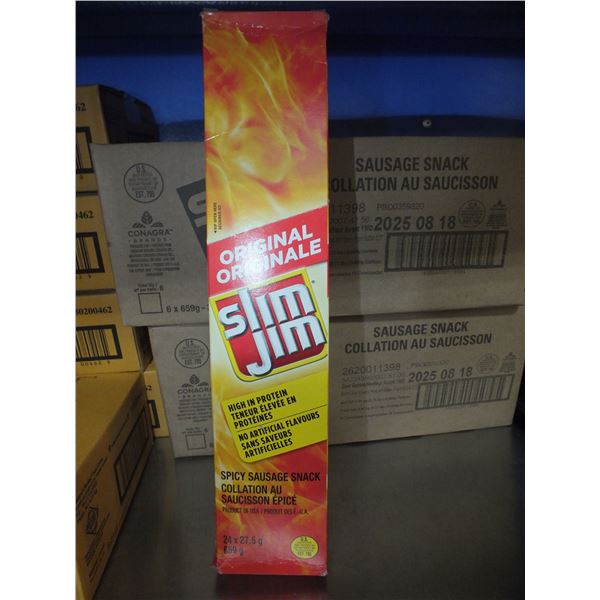 1 Box Of Slim Jims