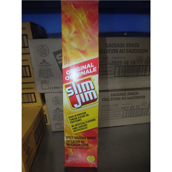 1 Box Of Slim Jims