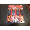 Image 1 : 4pc Tie Down Ratchet Strap Kit