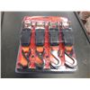 Image 1 : 4pc Tie Down Ratchet Strap Kit