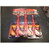 Image 1 : 4pc Tie Down Ratchet Strap Kit