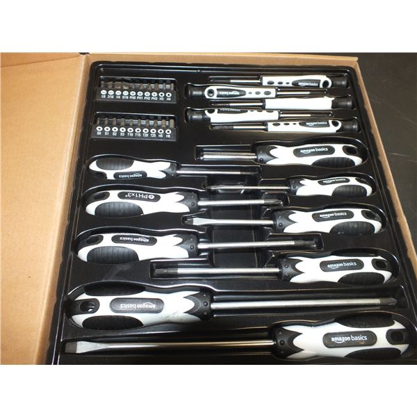 34pc Magnetic Tip Screwdriver Set