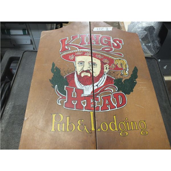 Dart Board Wall Cabinet