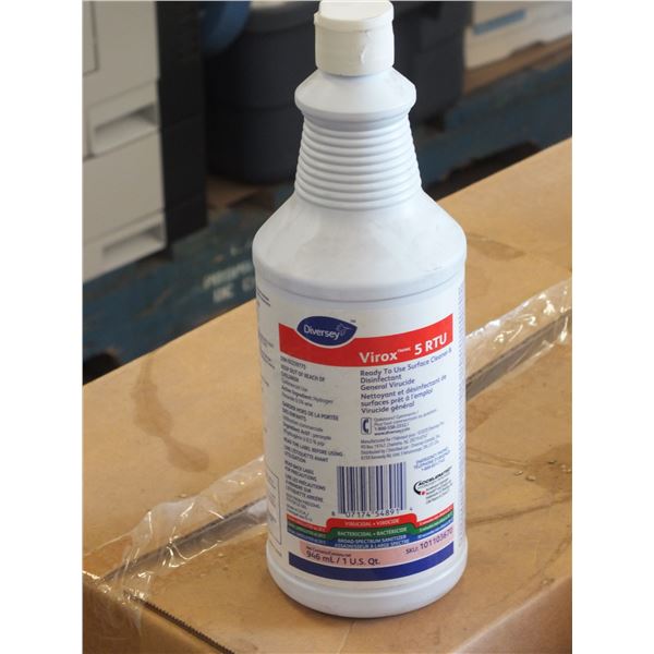 1 Case Of Diversey Virox RTU Surface Cleaner & Disinfectant