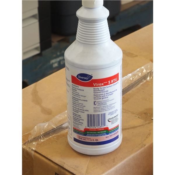 1 Case Of Diversey Virox RTU Surface Cleaner & Disinfectant