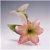 Image 5 : Boehm Flower Sculpture, Ruby Throated Hummingbird with Lily 40542