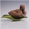 Image 1 : Boehm Cygnet Figurine on Lily Pad Ceramic Base