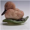 Image 2 : Boehm Cygnet Figurine on Lily Pad Ceramic Base