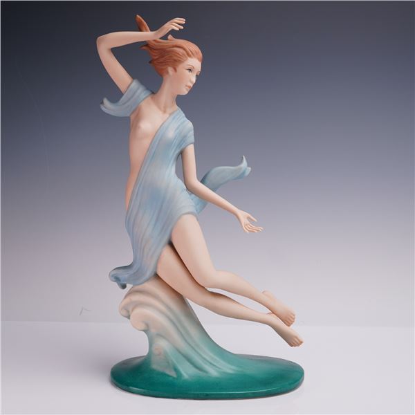 Laszlo Ispanky Porcelain Figurine Wind Spirit Woman