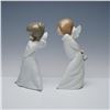 Image 2 : Pair of Lladro Figurines, Cherub Puzzled and Cherub Smiling
