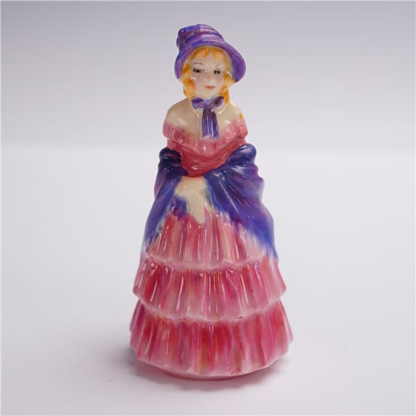 Royal Doulton Miniature Figurine, A Victorian Lady M25