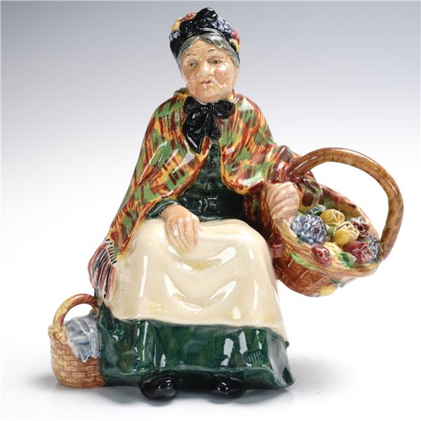 Royal Doulton Porcelain Figurine, The Old Lavender Seller HN1492