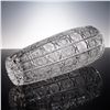 Image 5 : Cut Crystal Vase with Hobstar and Crosshatch Panels