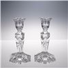 Image 1 : Pair of Crystal Candle Holders