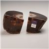 Image 3 : Pair of Agate Geode Bookends, Natural Crystal Center