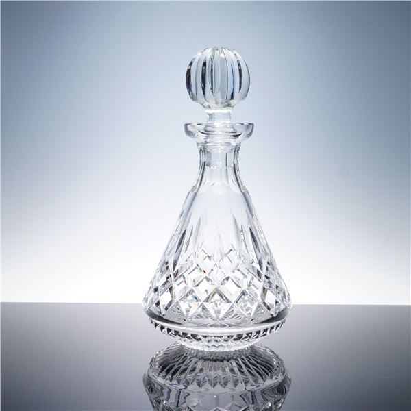 Waterford Crystal Roly Poly Decanter Lismore Pattern
