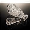 Image 5 : Brilliant Cut Crystal Decanter with Stopper: Starburst-Hobstar Design