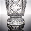 Image 3 : Cut Crystal Decanter with Starburst and Diamond Banding