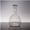 Image 2 : Early 20th Century Etched Glass Decanter with Stopper