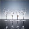 Image 1 : 4pc Waterford Crystal Wine Goblets Ballylee Pattern