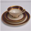 Image 8 : 11pc Assorted German Porcelain Gilt Cup and Saucer Sets