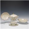 Image 8 : 53pc FÃ¼rstenberg German Porcelain Dinnerware Set, Floral & Gilt
