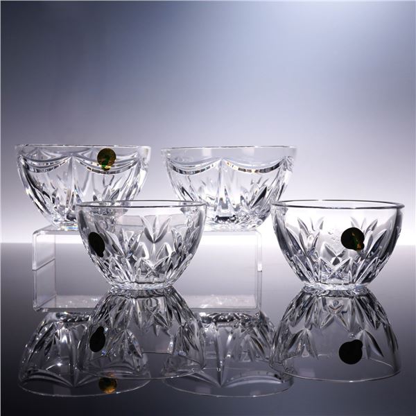 4pc Waterford Crystal Bowls and Vanity Dishes