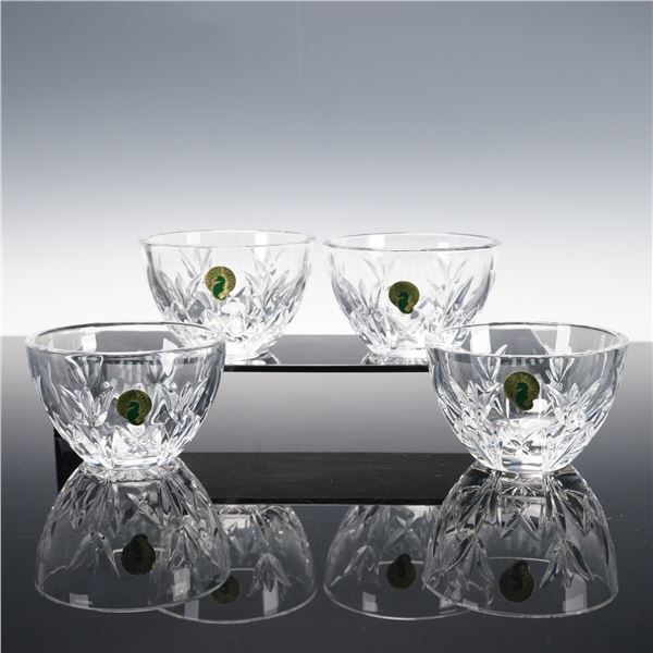 4pc Waterford Crystal Thank You Vanity Dishes