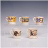 Image 2 : 20pc Franklin Porcelain, The Antique Miniature Shaving Mug Collection
