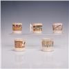 Image 3 : 20pc Franklin Porcelain, The Antique Miniature Shaving Mug Collection