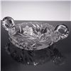 Image 5 : 2pc Crystal Handled Bowl and Tortoise Figurine