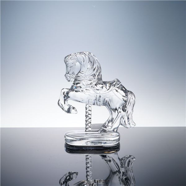 Waterford Crystal Figure, Carousel Horse