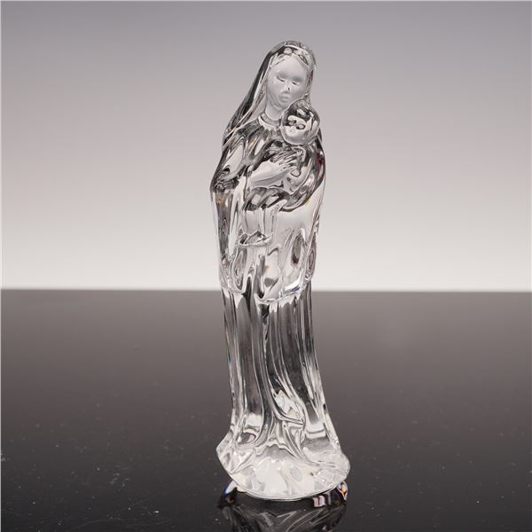 Waterford Crystal Mother and Child Figurine, Nativity Collection